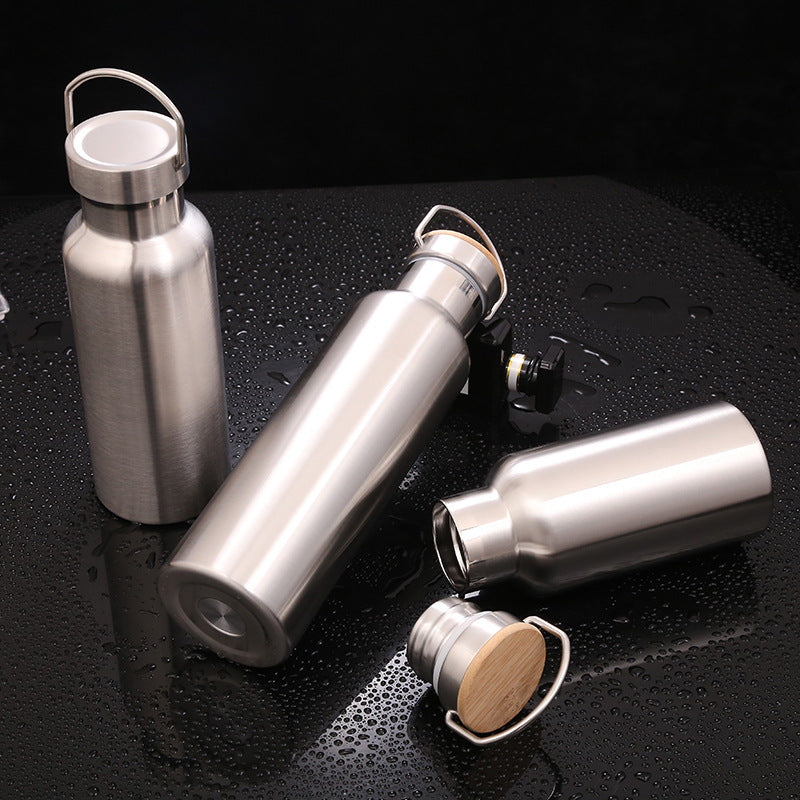 Stainless steel sports bottle