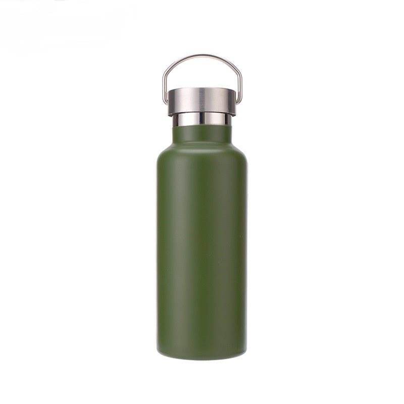 Stainless steel sports bottle